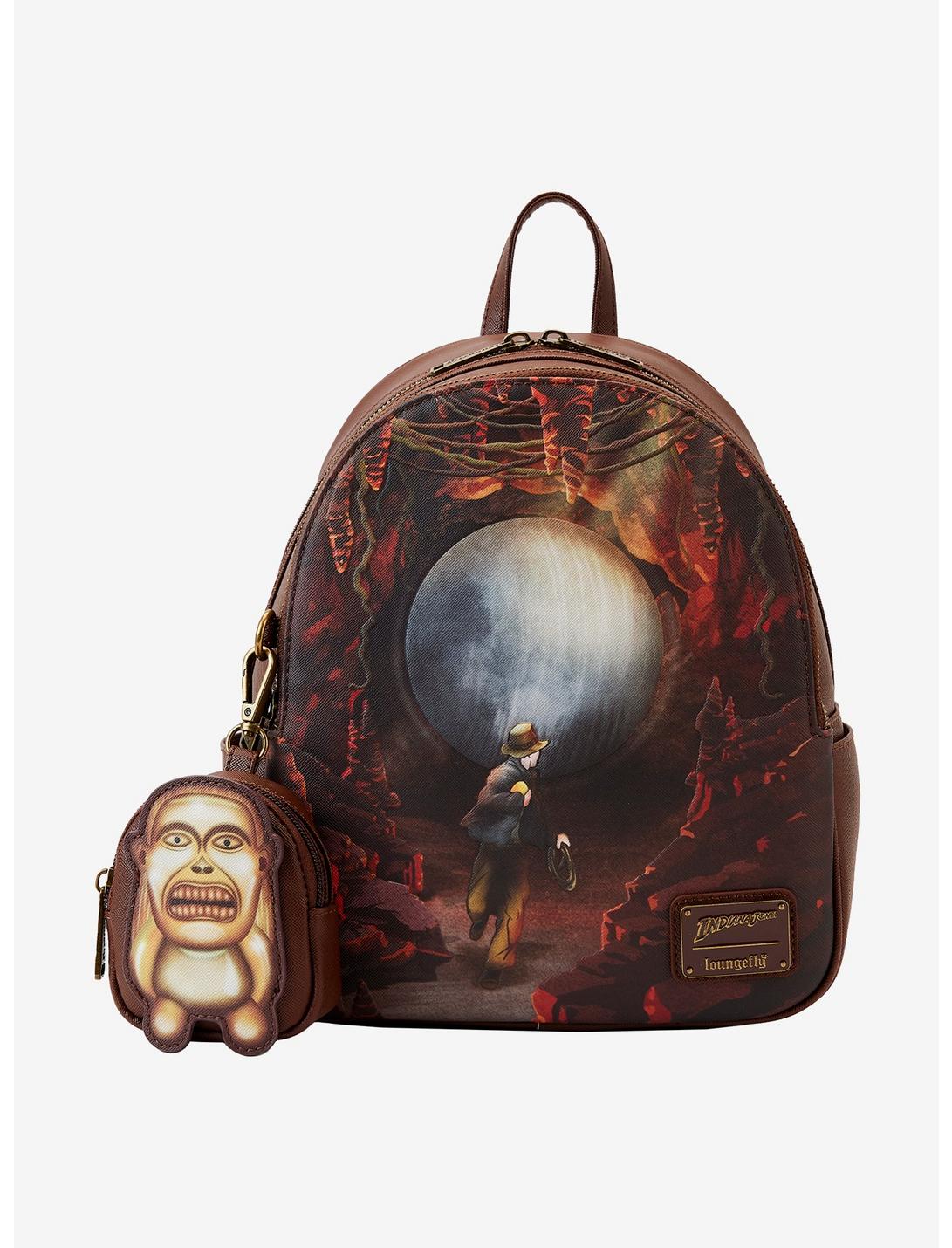 Loungefly Indiana Jones And The Raiders Of The Lost Ark Mini Backpack With Coin Purse, , hi-res