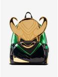 Loungefly Marvel Loki Helmet Mini Backpack, , hi-res