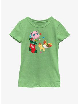 Pokémon Jigglypuff And Fennekin Gift Stocking Youth Girls T-Shirt, , hi-res