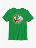 Pokémon Pichu And Delibird Holiday Party Youth T-Shirt, KELLY, hi-res