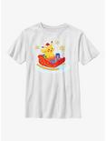 Pokémon Pikachu Christmas Ride Youth T-Shirt, WHITE, hi-res