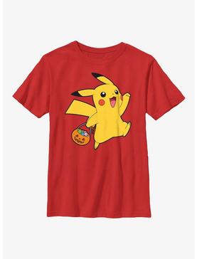 Pokémon Pikachu Trick-Or-Treating  Youth T-Shirt, , hi-res