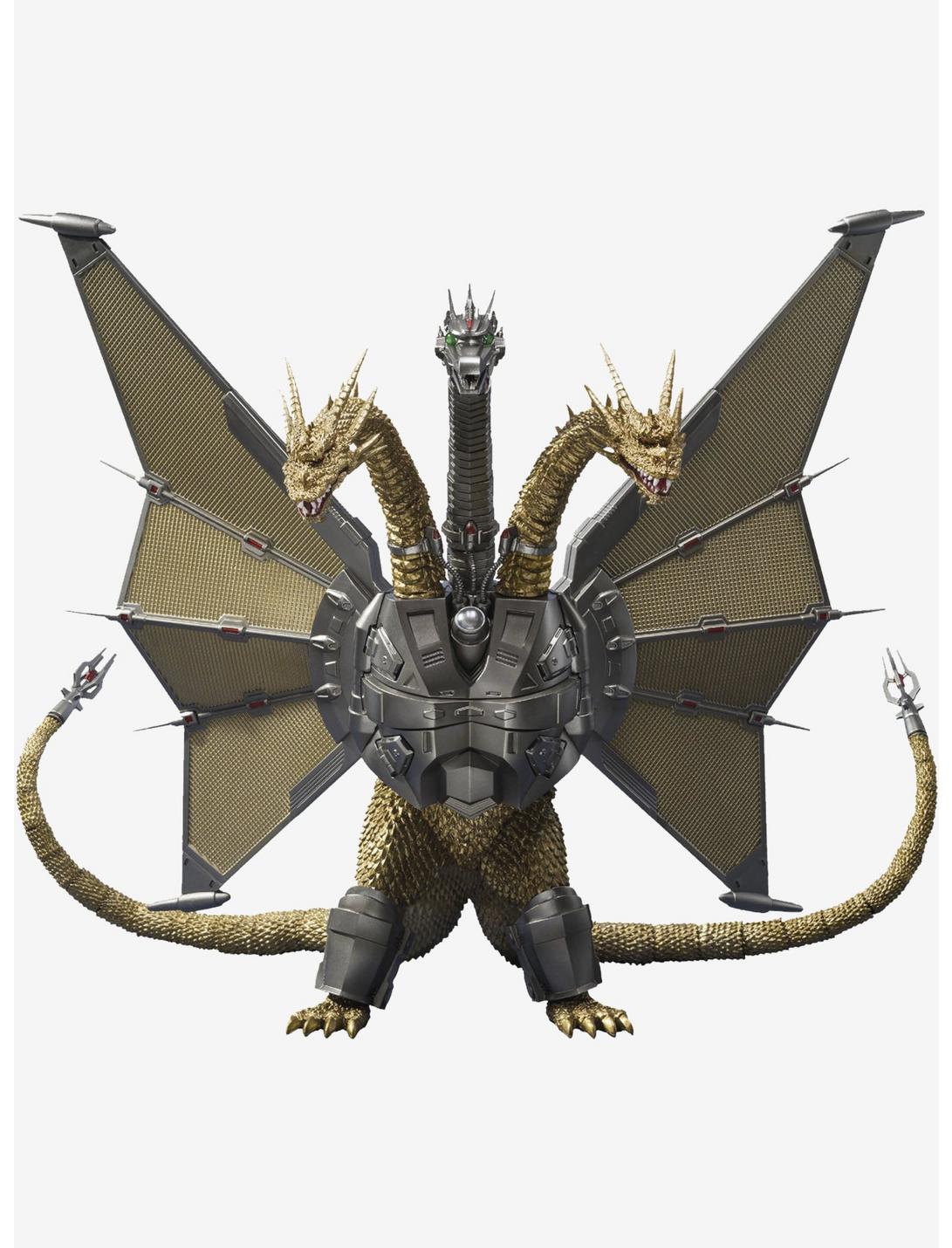 Bandai Spirits Godzilla v.s King Ghidorah S.H MonsterArts Mecha King Ghidorah Figure (Decisive Battle Set), , hi-res