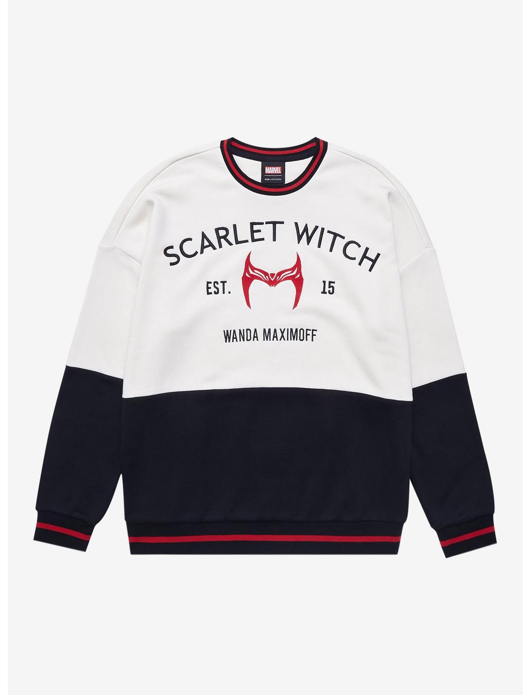 Marvel Scarlet Witch Panel Crewneck - BoxLunch Exclusive, MULTI, hi-res