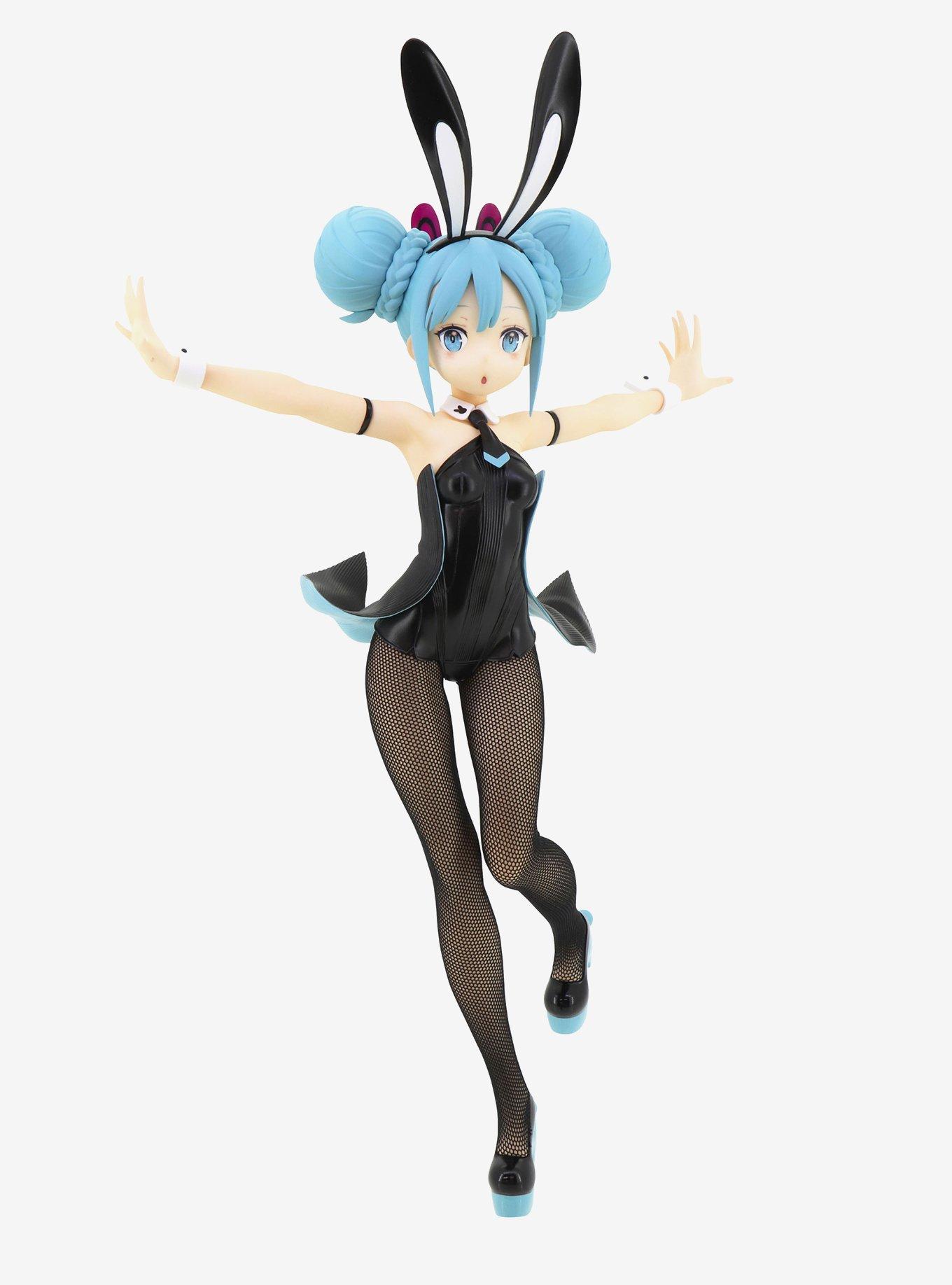 FuRyu Vocaloid BiCute Bunnies Hatsune Miku (Black Ver.) Figure, , hi-res