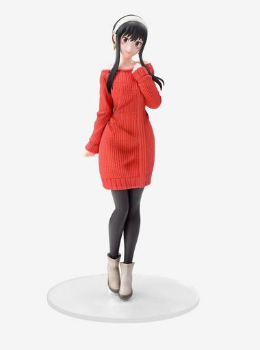 yor forger red dress Sega Spy x Family Premium Yor Forger (Plain Clothes Ver.) Figure