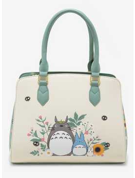 Studio Ghibli My Neighbor Totoro Sage Green Floral Satchel Bag, , hi-res