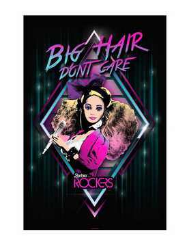 Barbie 80's Rockers Big Hair Don't Care 16x24 Poster, , hi-res
