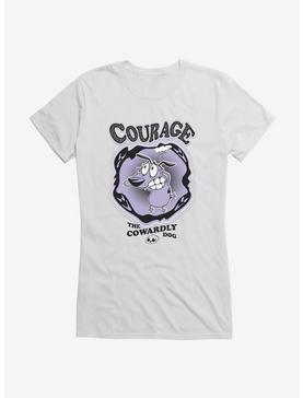 Cartoon Network Courage The Cowardly Dog Anxious Girls T-Shirt, , hi-res