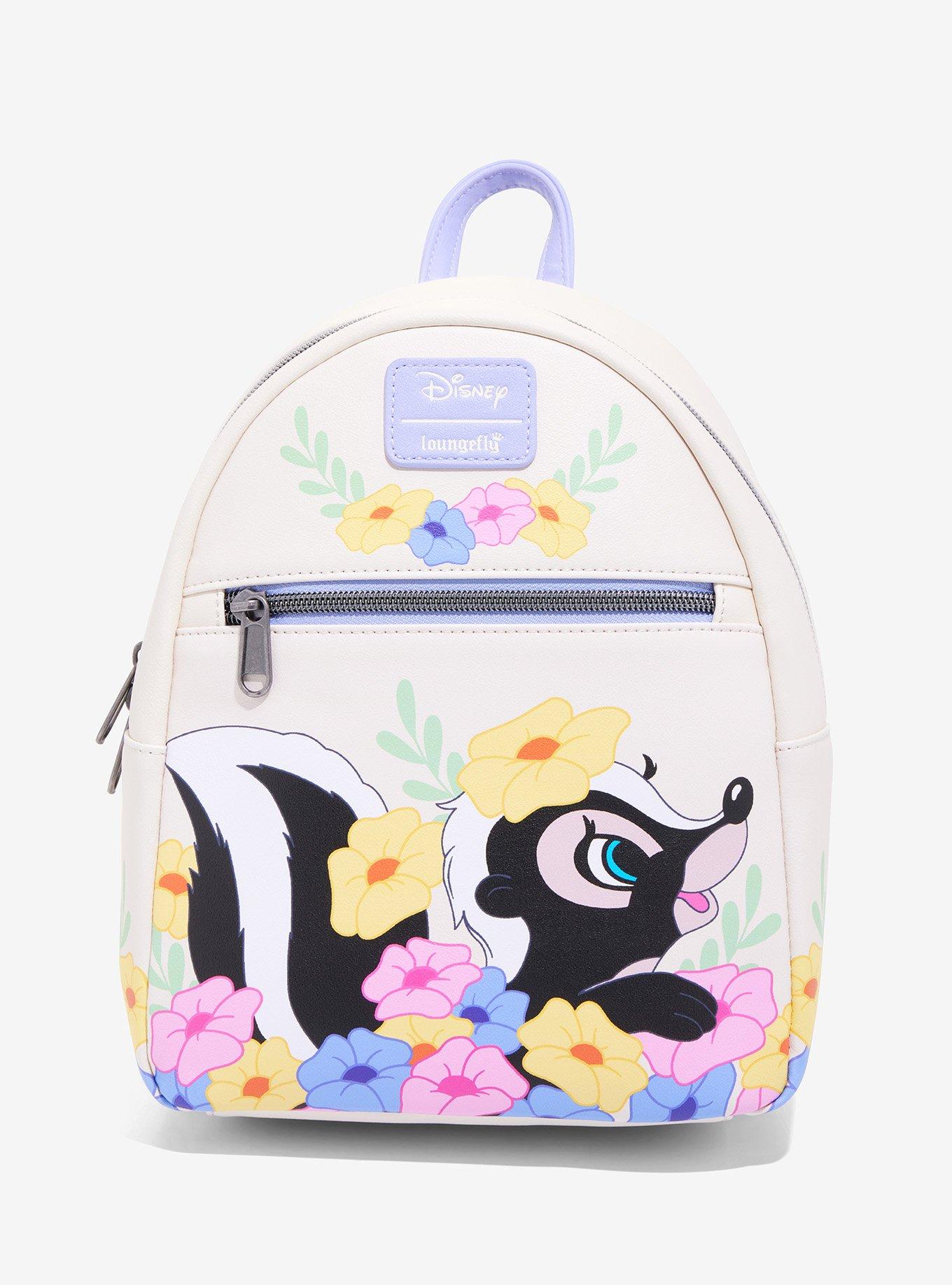 loungefly flower backpack