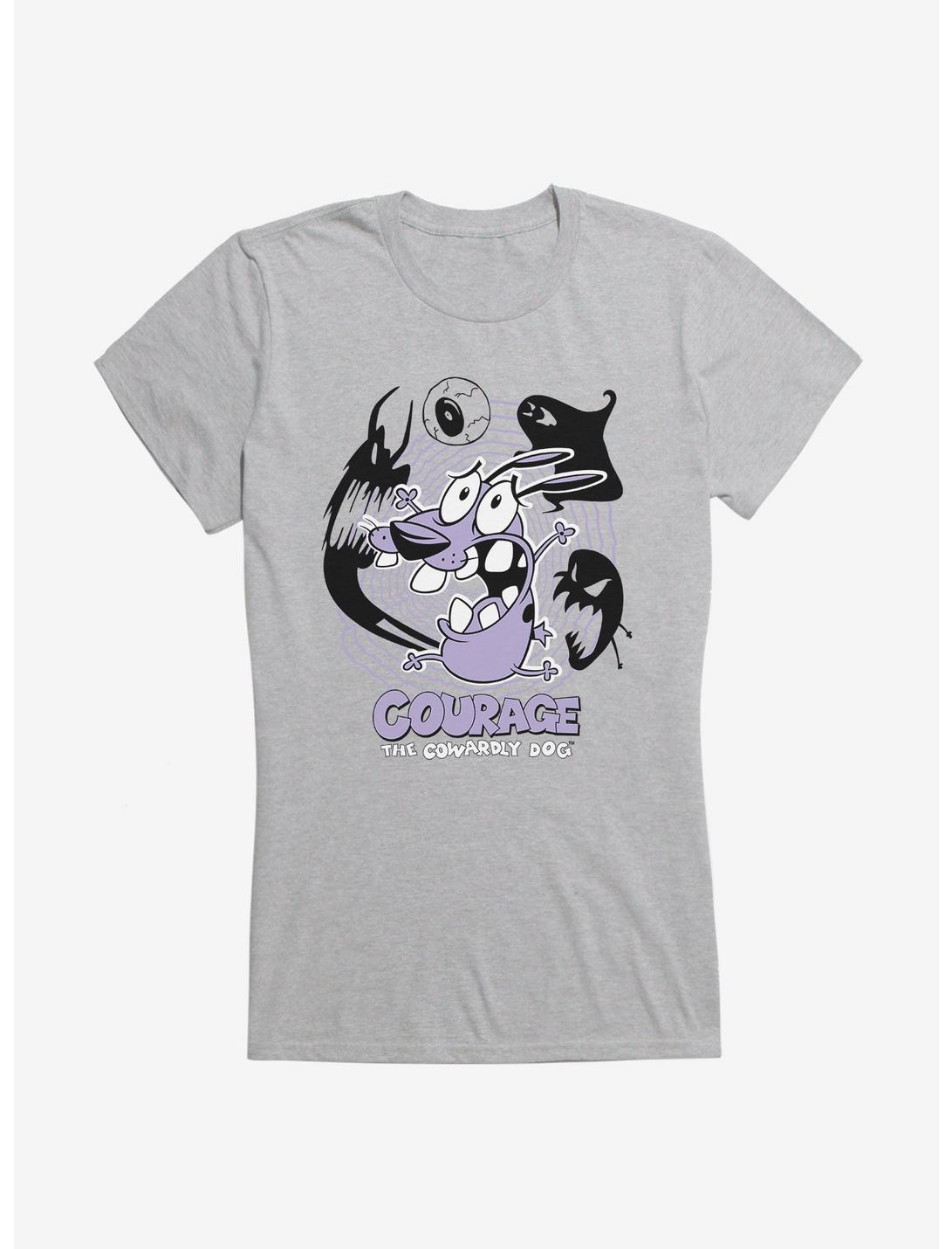 Cartoon Network Courage The Cowardly Dog Ghosts Girls T-Shirt, , hi-res