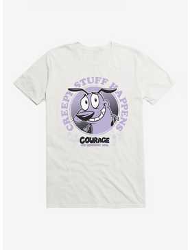 Cartoon Network Courage The Cowardly Dog Creepy Stuff Happens T-Shirt, , hi-res