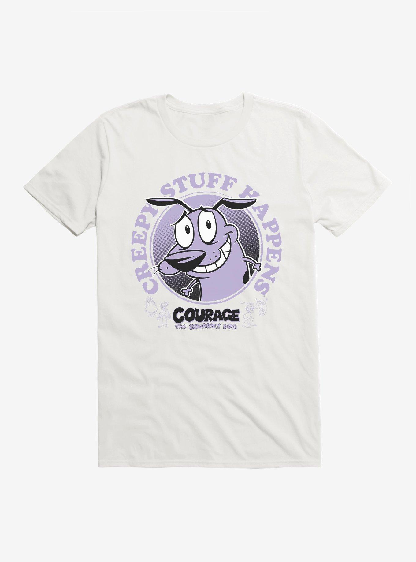 COURAGE THE COWARDLY DOG EVIL INSIDE T Shirts, Hoodies, Sweatshirts & Merch