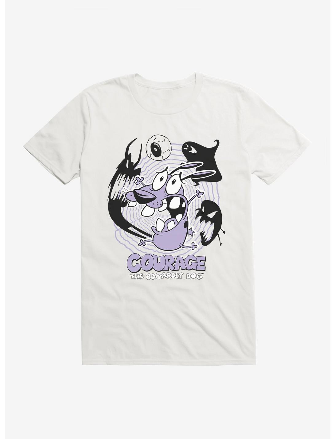 Cartoon Network Courage The Cowardly Dog Ghosts T-Shirt, , hi-res