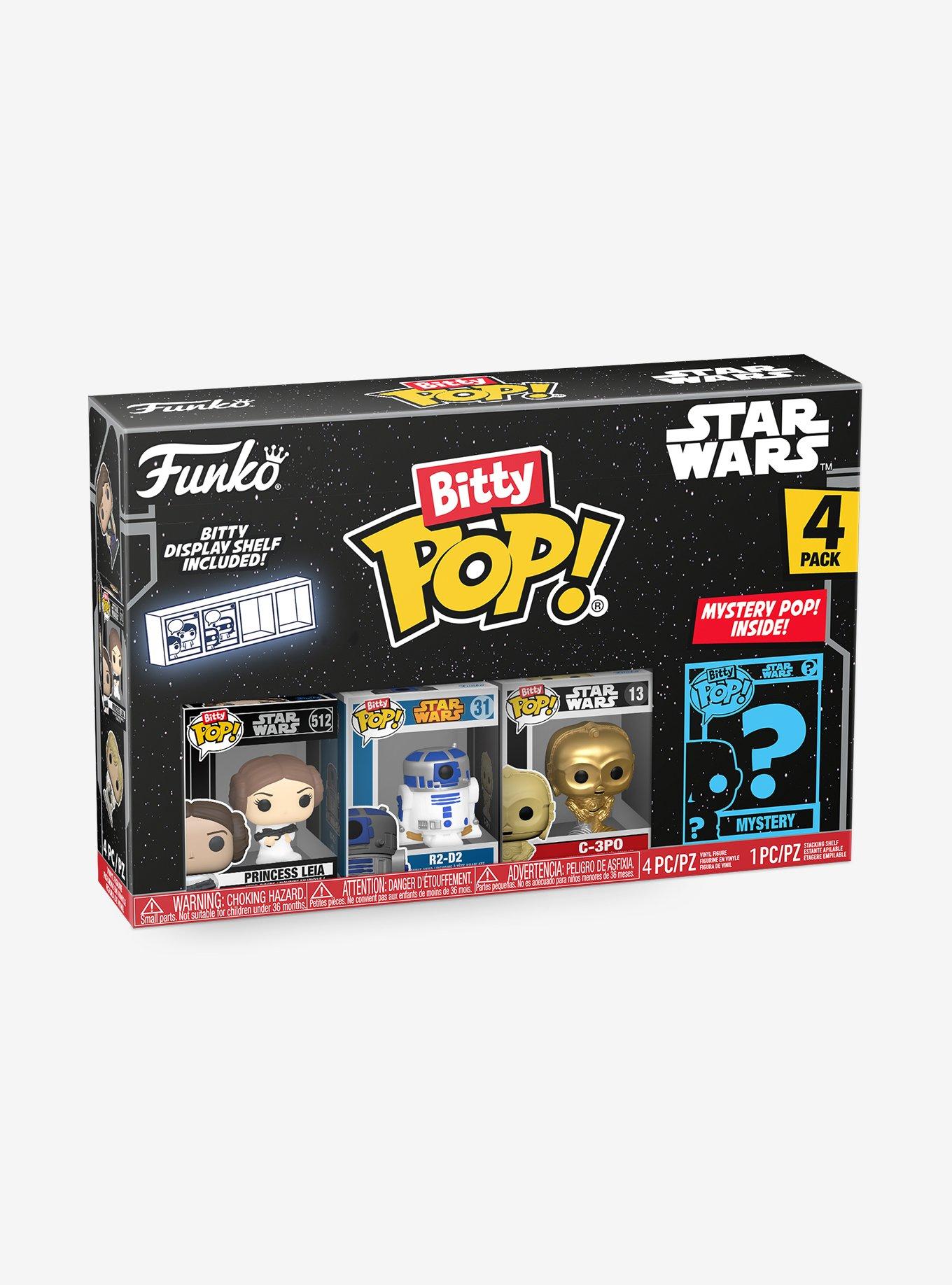 Funko Bitty Pop! Star Wars Princess Leia & Droids Blind Box Mini Vinyl Figure Set, , hi-res