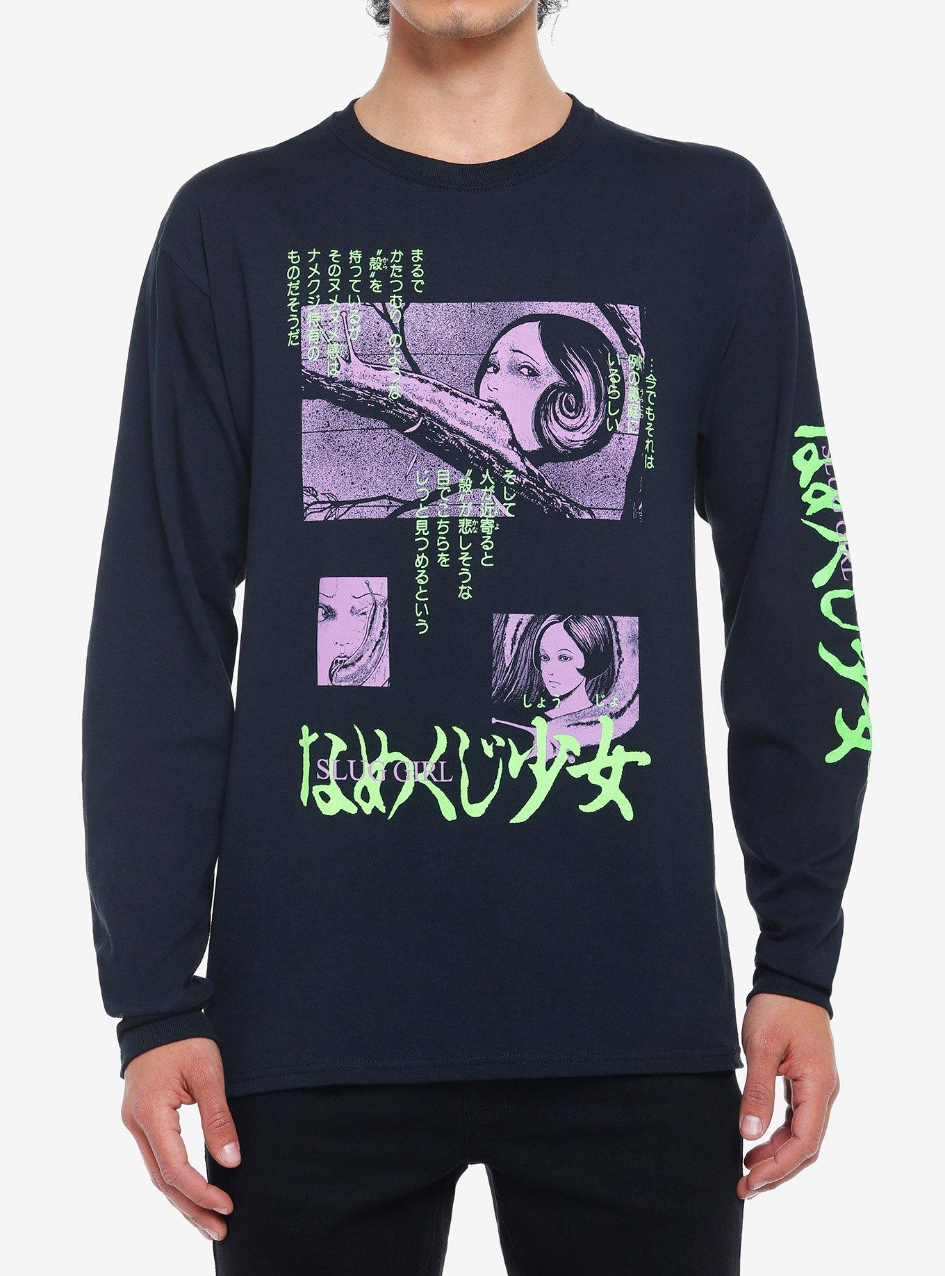 Junji Ito Slug Girl Long-Sleeve T-Shirt