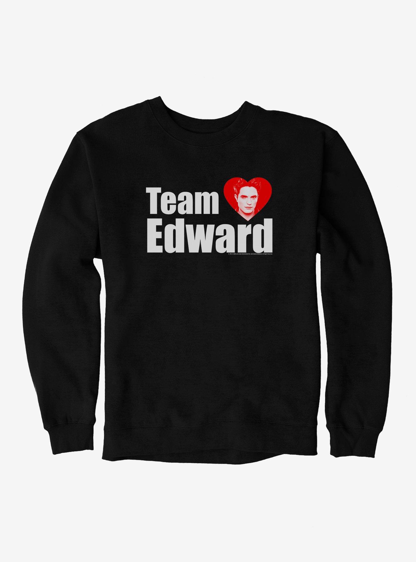 Twilight Team Edward Sweatshirt, BLACK, hi-res