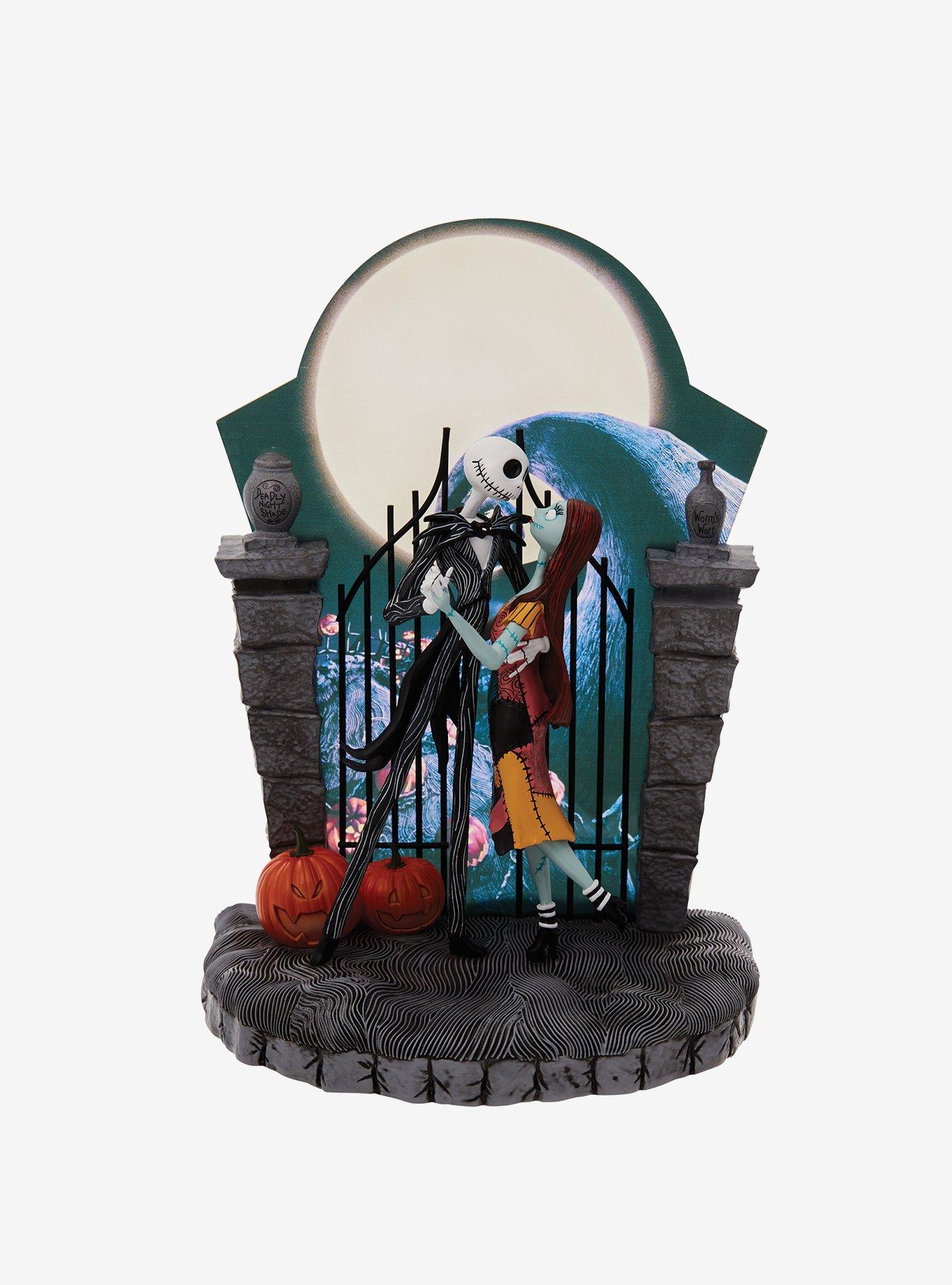 Disney The Nightmare Before Christmas Jack and Sally Figurine, , hi-res