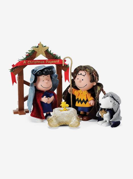 Peanuts Snoopy Christmas Pageant Figurine | Hot Topic