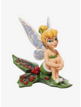 Disney Tinker Bell Sitting on Holly Figurine, , hi-res