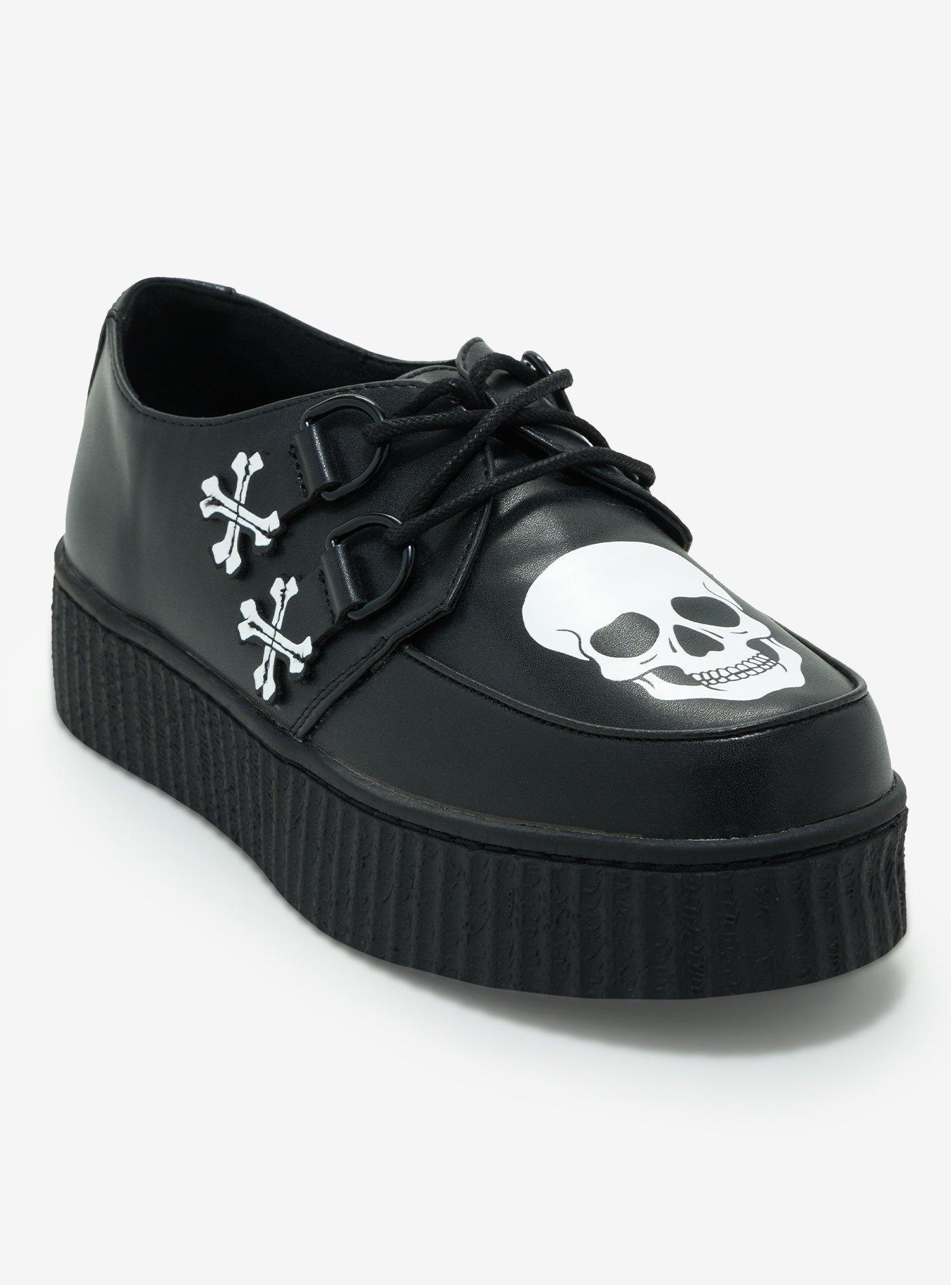 Aan boord Slijm aansluiten Creepers: Black Creeper Shoes & Plaform Creepers | Hot Topic