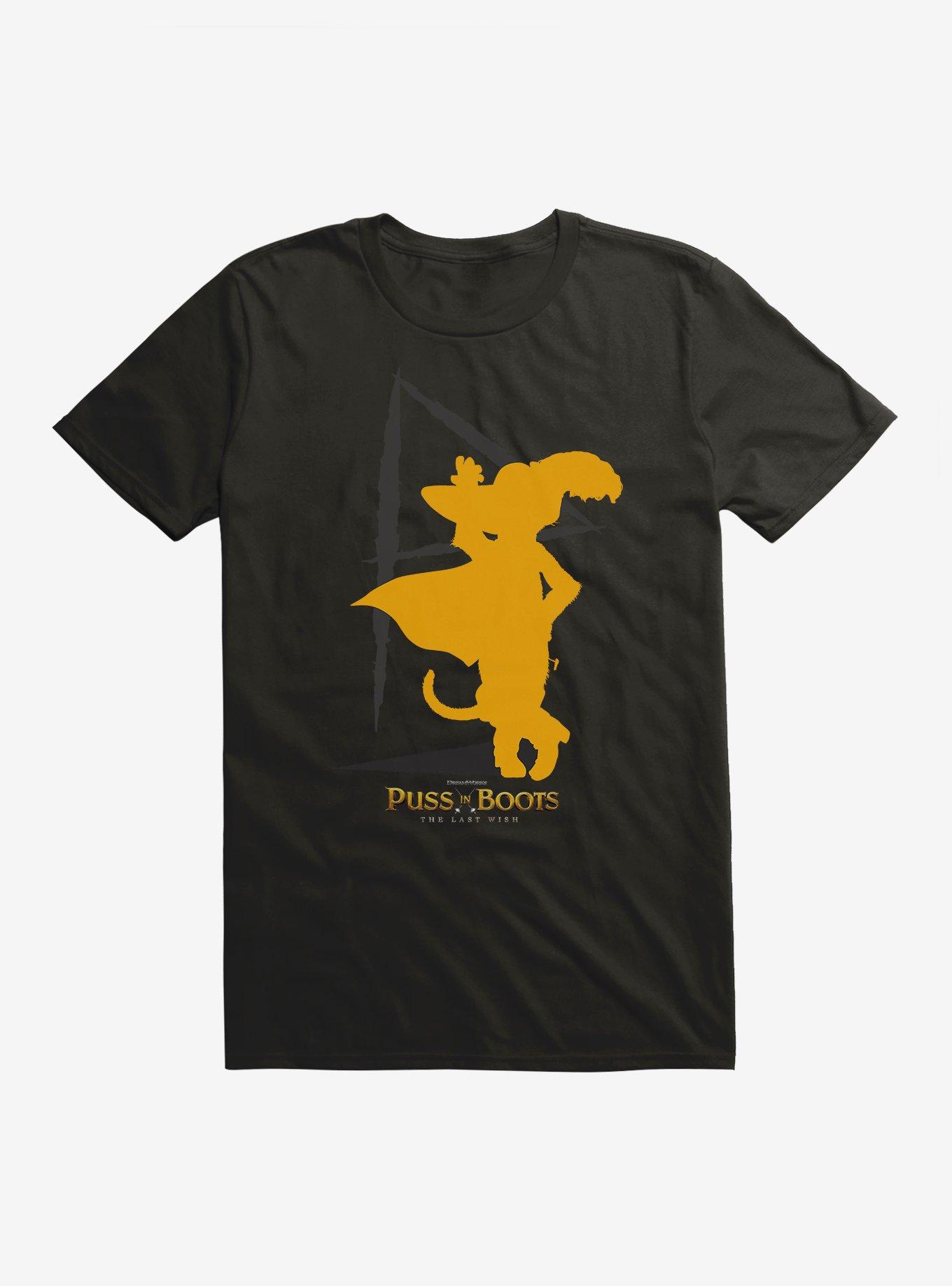 Puss In Boots Signature Silhouette T-Shirt, , hi-res
