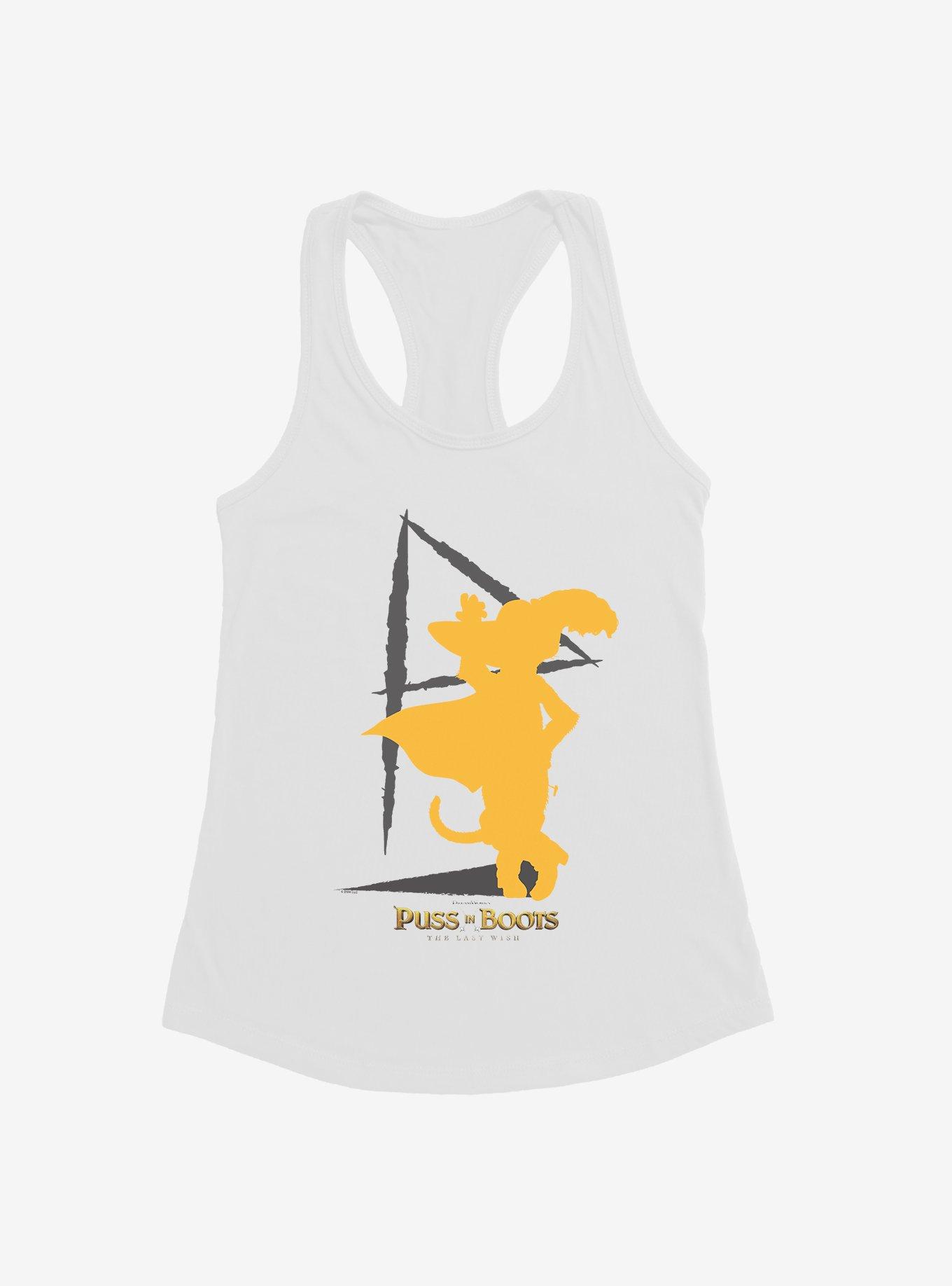 Puss In Boots Signature Silhouette Girls Tank, , hi-res