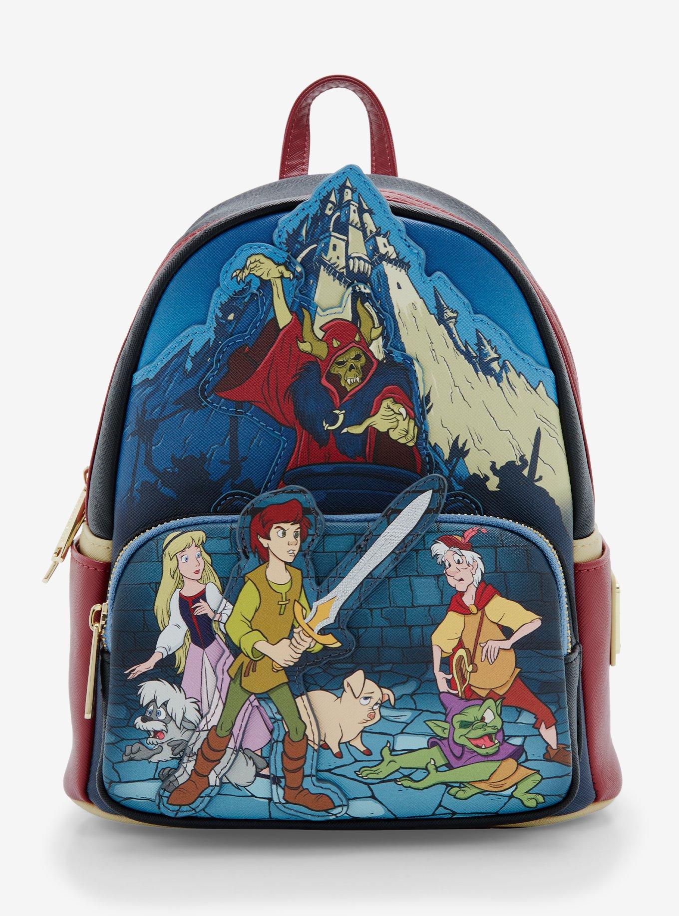 Loungefly Disney The Black Cauldron Group Mini Backpack, , hi-res