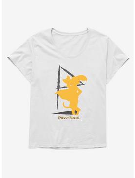 Puss In Boots Signature Silhouette Girls T-Shirt Plus Size, , hi-res