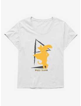 Puss In Boots Signature Silhouette Girls T-Shirt Plus Size, , hi-res