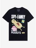 Spy X Family Anya Peanut T-Shirt, BLACK, hi-res