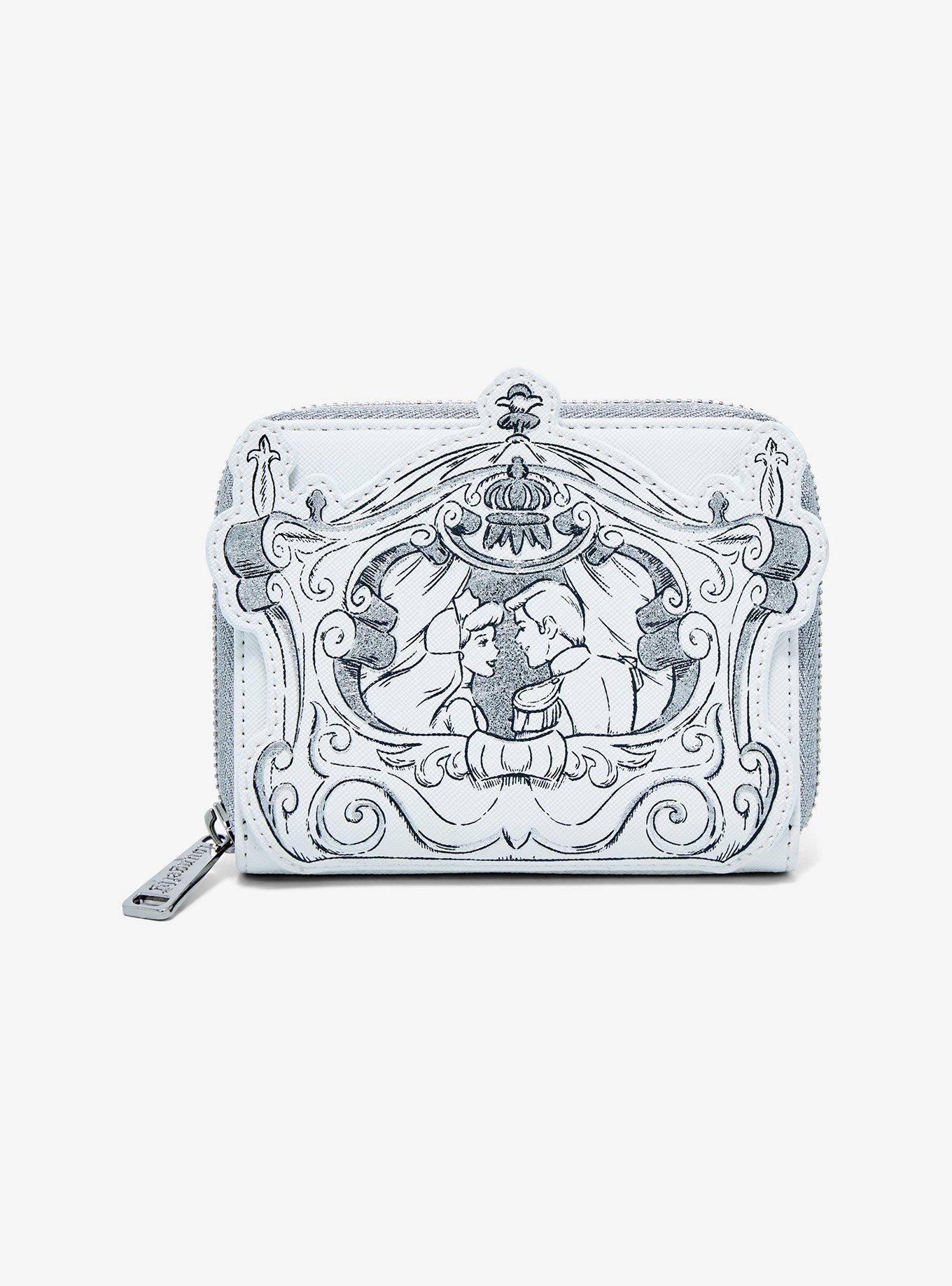Loungefly Disney Cinderella Wedding Carriage Small Zip Wallet, , hi-res
