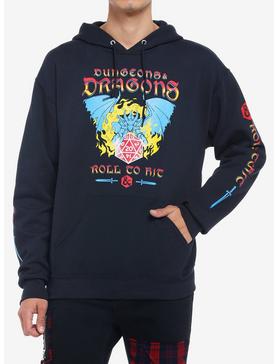 Plus Size Dungeons & Dragons Roll To Hit Hoodie, , hi-res