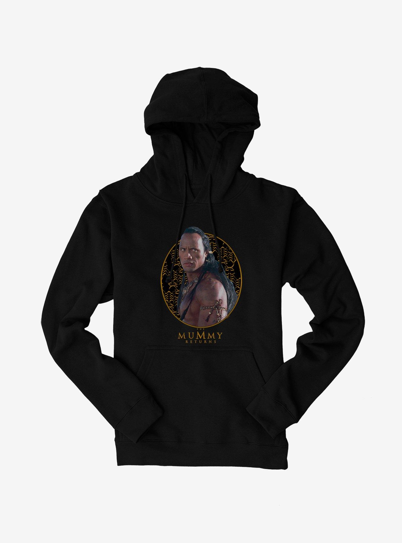 The Mummy Scorpion King Warrior Hoodie, BLACK, hi-res