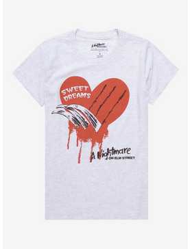 A Nightmare On Elm Street Heart Slash Boyfriend Fit Girls T-Shirt, , hi-res