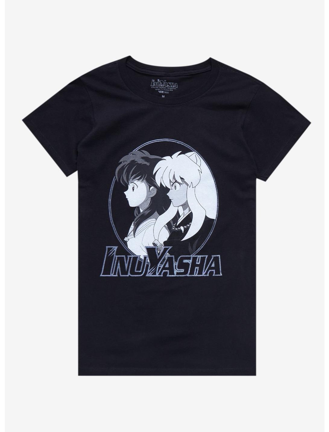 InuYasha Duo Metallic Foil Girls T-Shirt, MULTI, hi-res