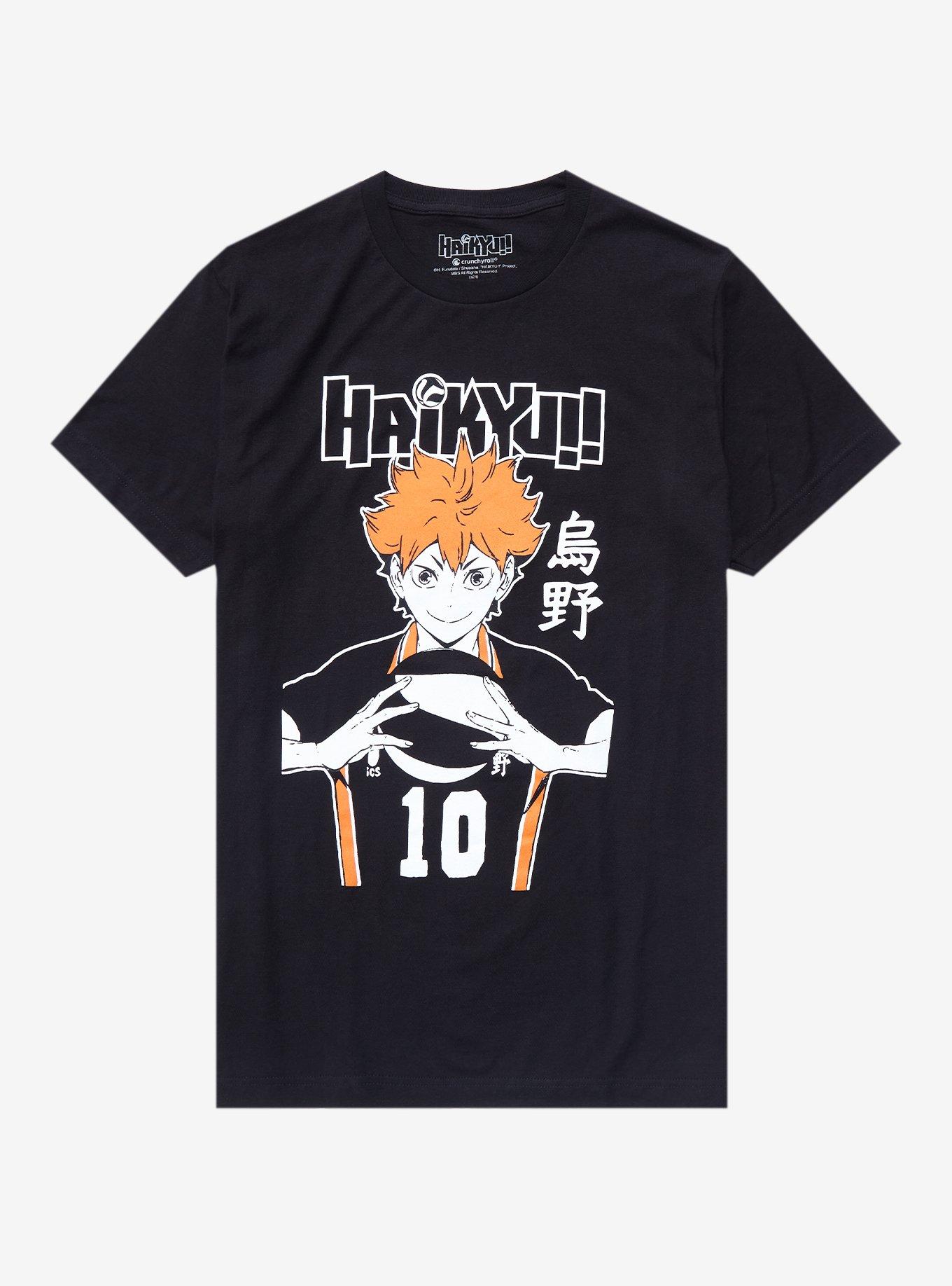 Haikyu!! Shoyo Hinata Tonal Boyfriend Fit Girls T-Shirt, MULTI, hi-res