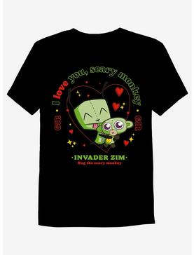 Invader Zim GIR & Monkey Boyfriend Fit Girls T-Shirt, , hi-res