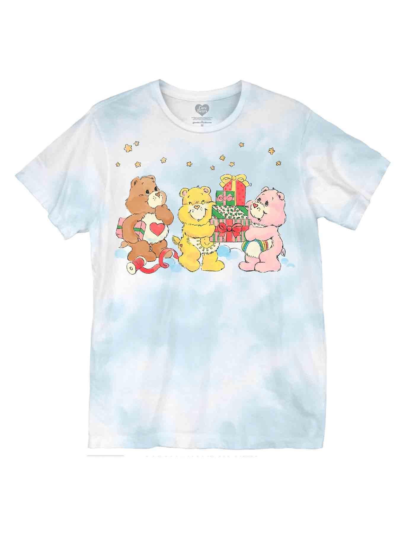 Care Bears Holiday Gifts Tie-Dye Boyfriend Fit Girls T-Shirt, MULTI, hi-res
