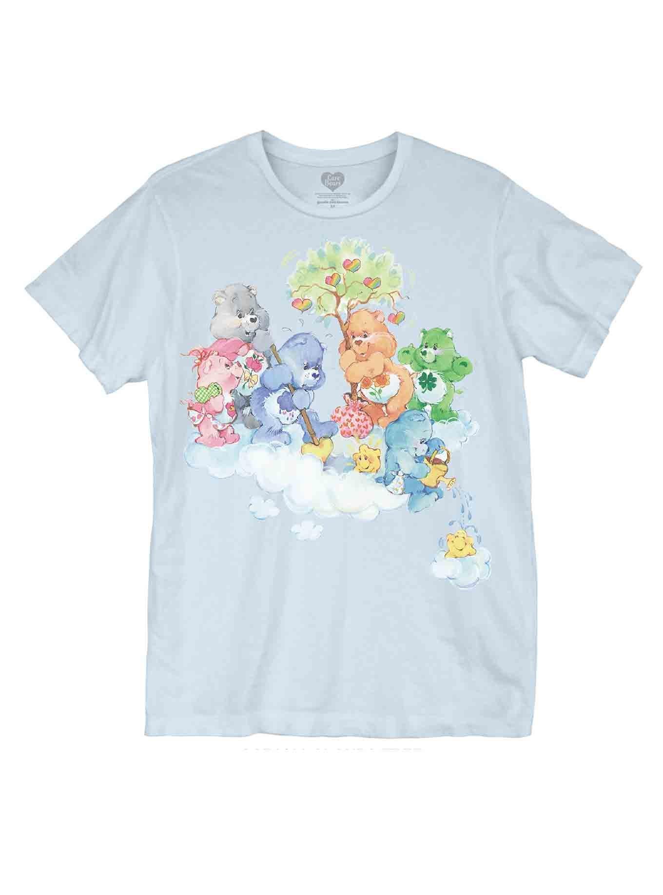 Care Bears Cloud Tree Plant Boyfriend Fit Girls T-Shirt, MULTI, hi-res