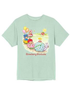 Strawberry Shortcake Snail Train Boyfriend Fit Girls T-Shirt, , hi-res