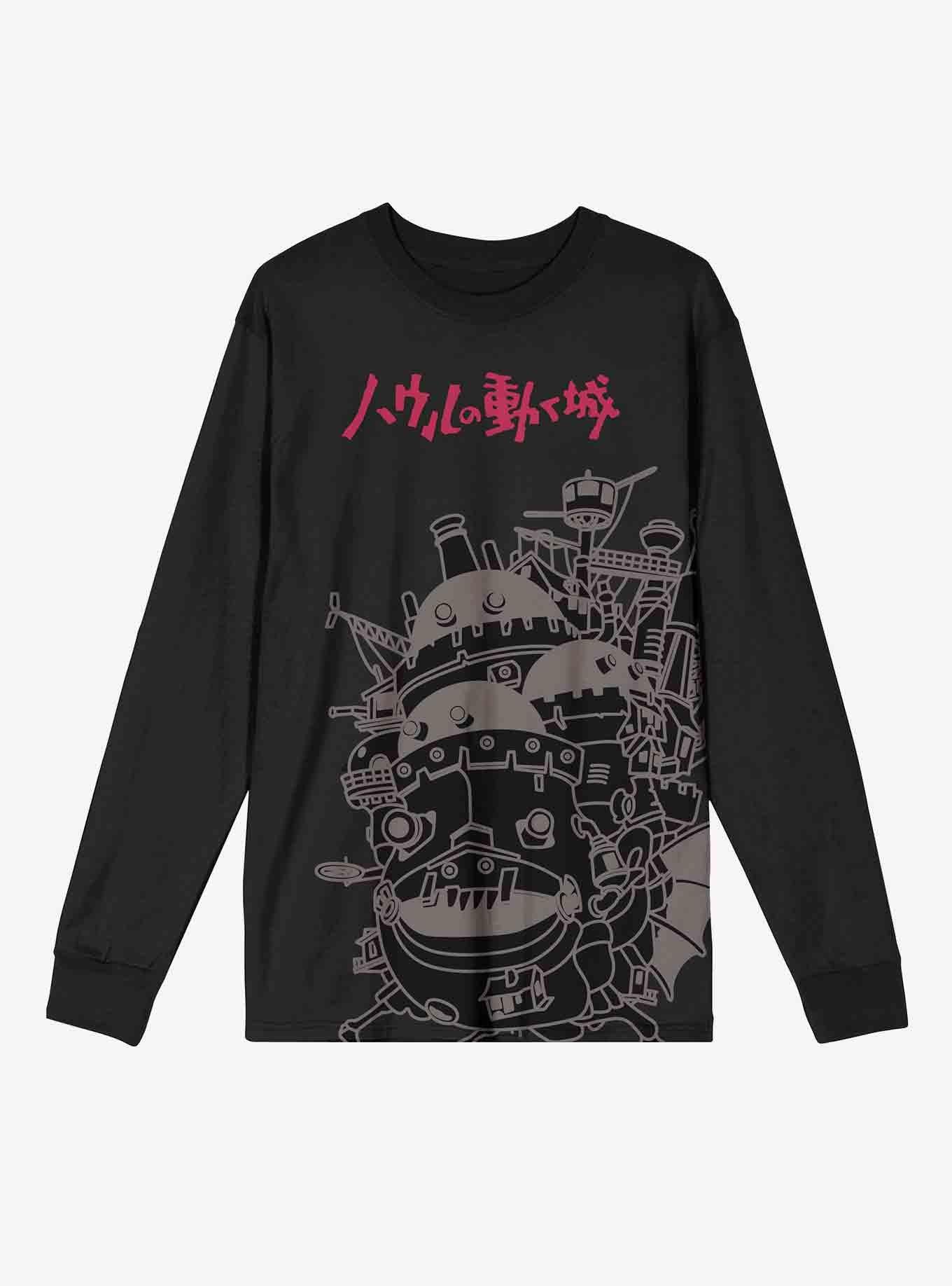 Studio Ghibli Howl's Moving Castle Jumbo Print Long-Sleeve T-Shirt