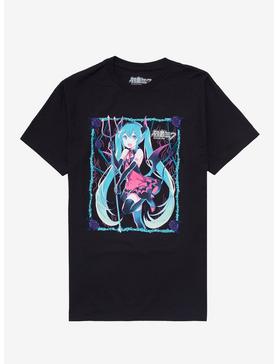 Hatsune Miku Devil Boyfriend Fit Girls T-Shirt, , hi-res