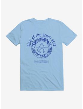 DC Comics Aquaman Classic King Of The Seven Seas Logo T-Shirt, , hi-res