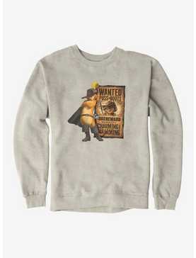 Puss In Boots Wanted Poster Sweatshirt, , hi-res