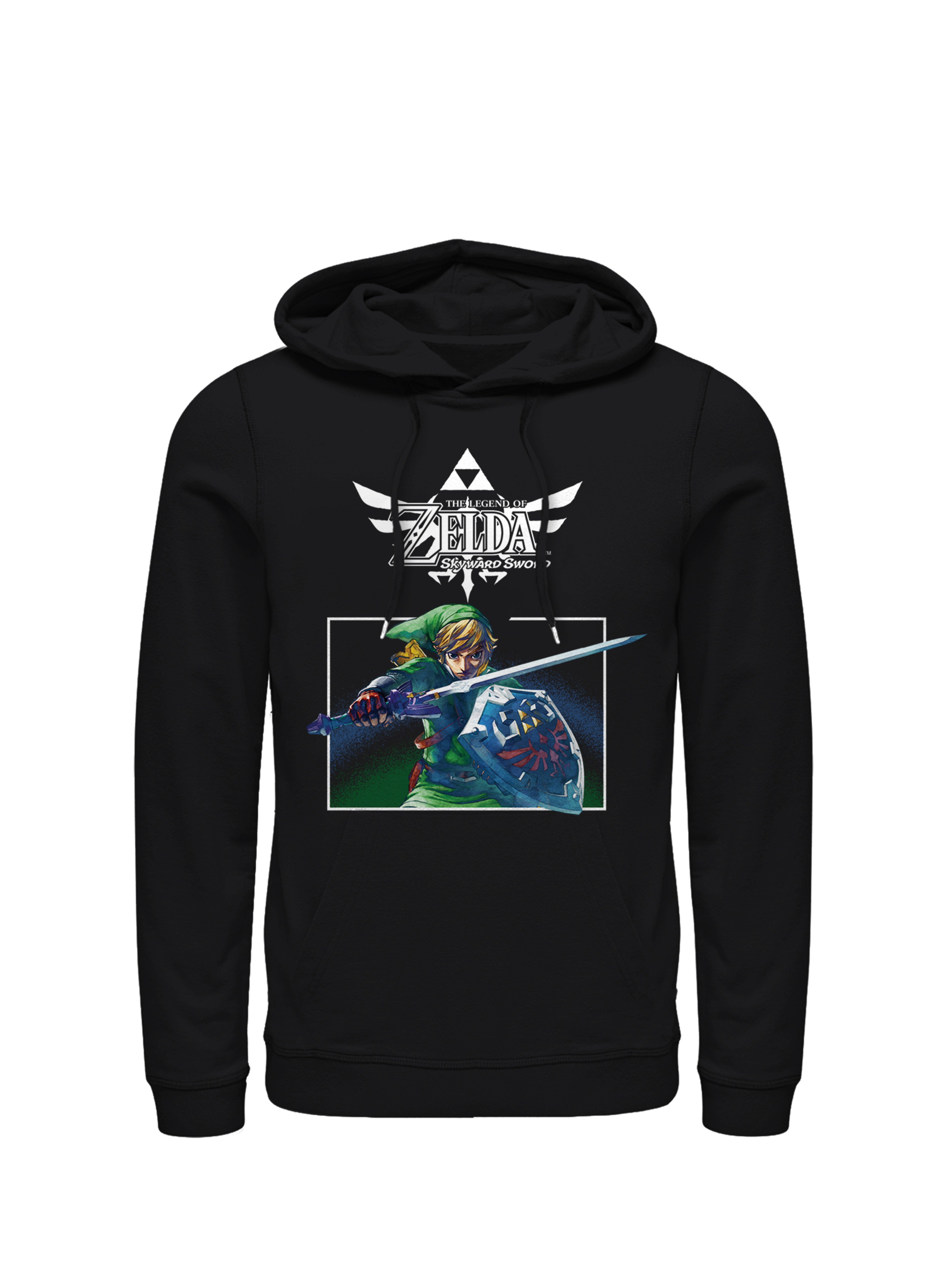 The Legend Of Zelda: Skyward Sword Link Hoodie, BLACK, hi-res