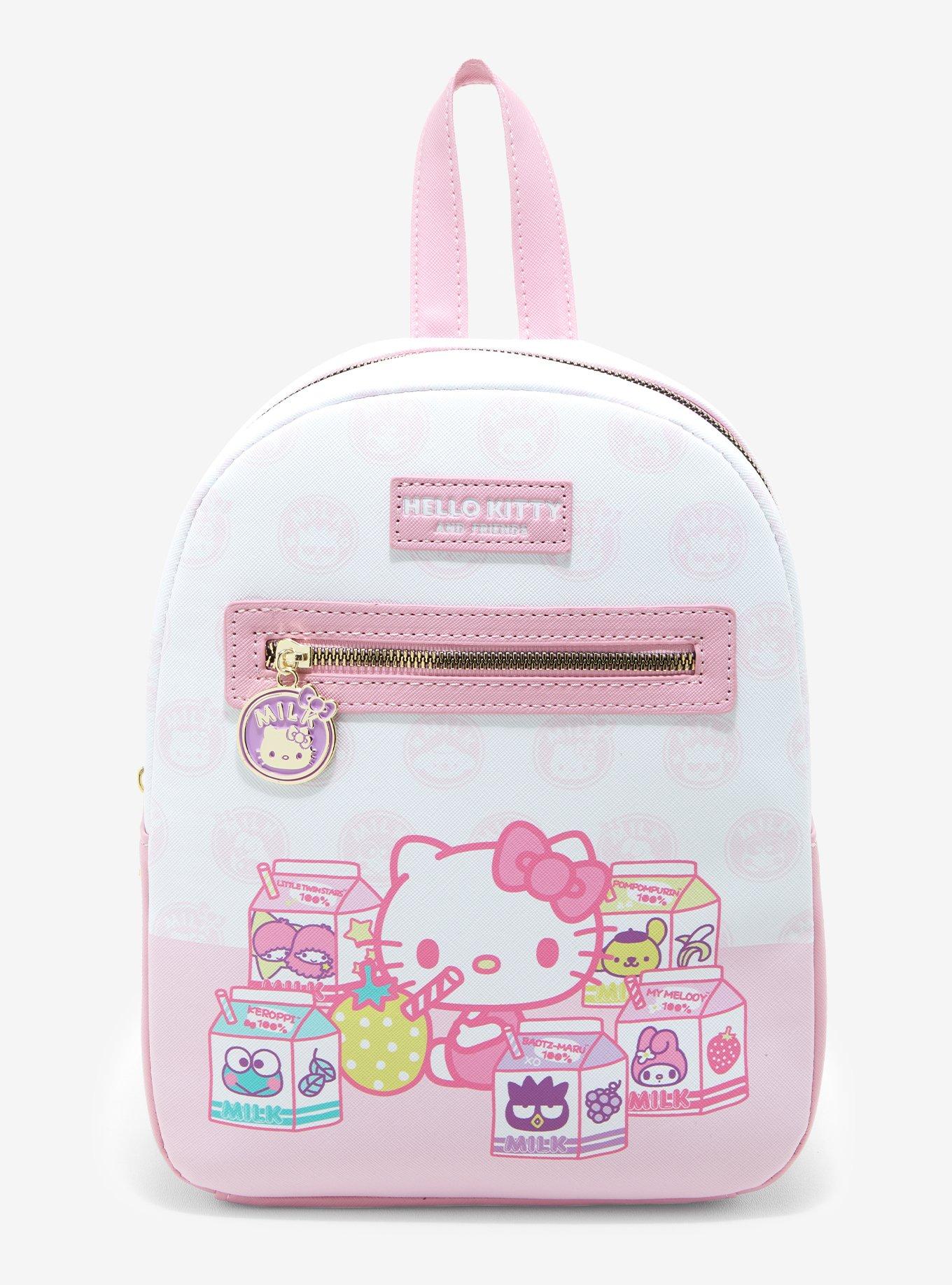 Hello Kitty Backpack with Lunch Box for Girls - Bundle with Hello Kitty  Backpack, Hello Kitty Lunch Bag, Stickers, More | Hello Kitty Backpack for