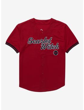 Plus Size Marvel Scarlet Witch Baseball Jersey - BoxLunch Exclusive, , hi-res
