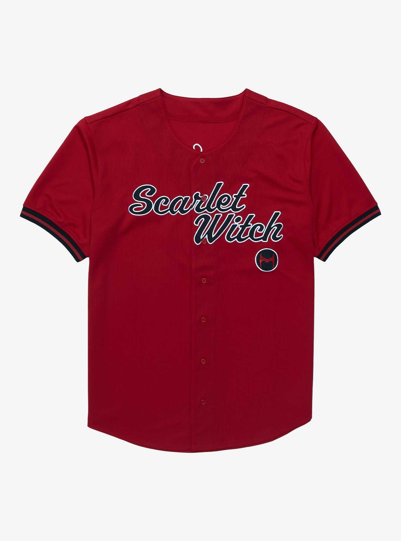 Marvel Scarlet Witch Baseball Jersey - BoxLunch Exclusive, , hi-res
