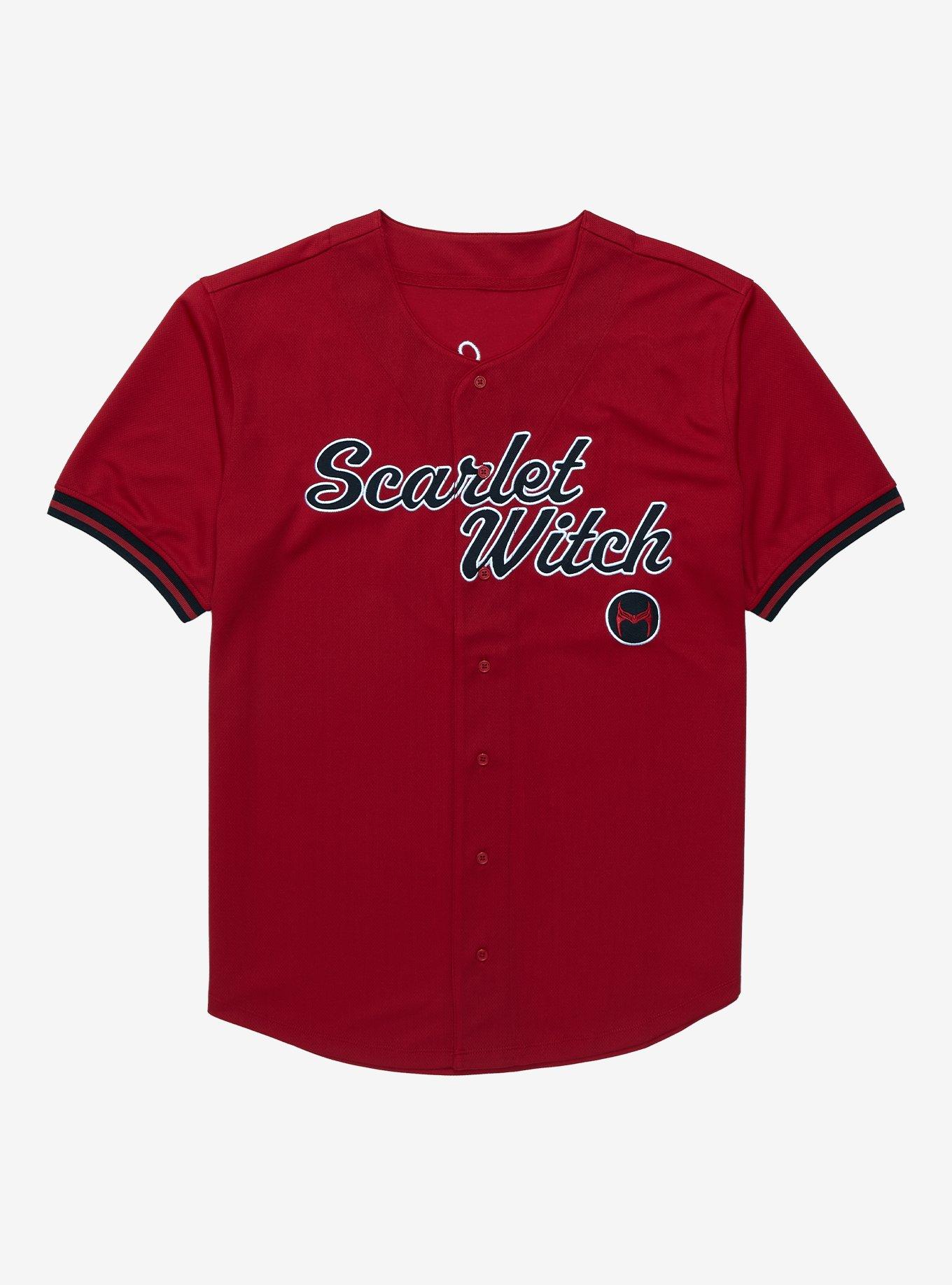 Marvel Scarlet Witch Baseball Jersey - BoxLunch Exclusive, , hi-res